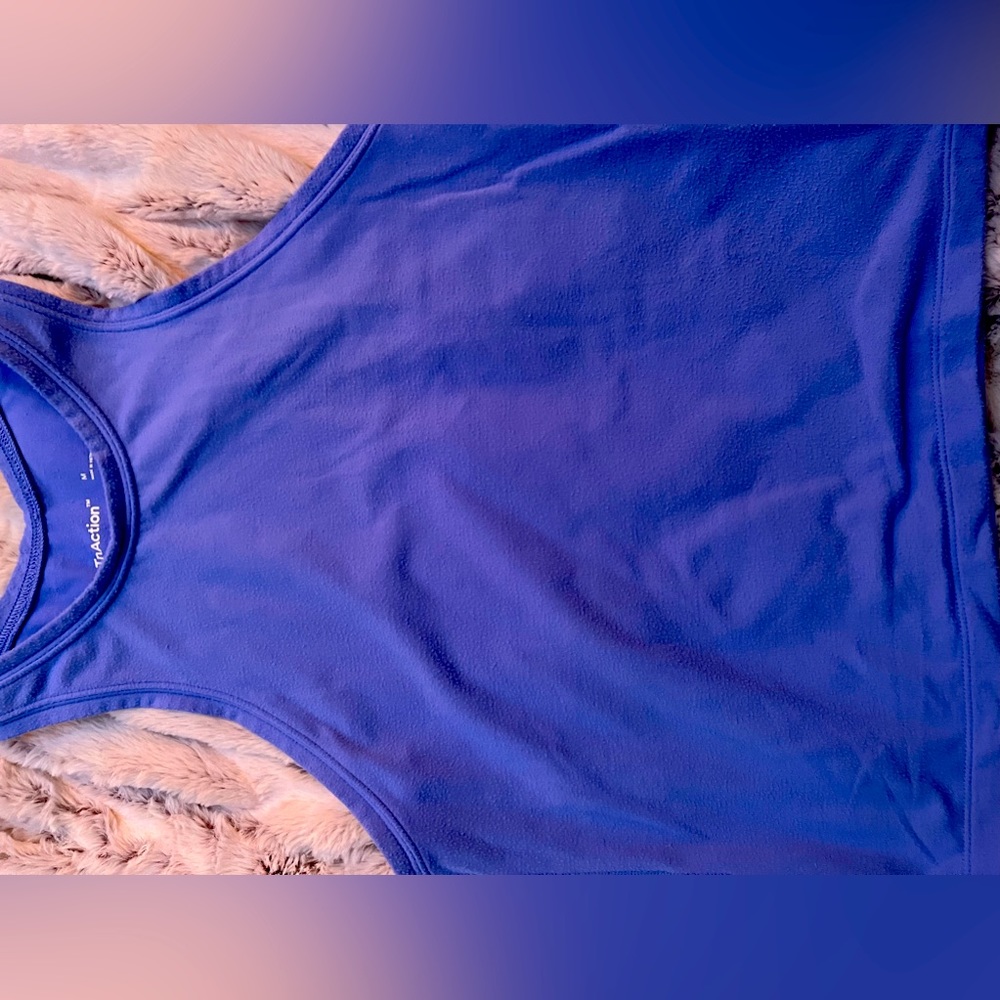 TN action-  periwinkle / (medium) tank top